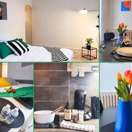 Apartment Urban - Colorful Design - Center Évreux